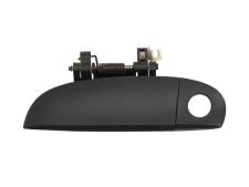 POIGNÉE DE PORTE EXTERIEURE HYUNDAI I10 2010-2013 NOIRE / AVEC TROU BARILLET / AVANT GAUCHE