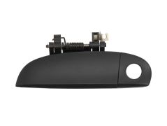 POIGNÉE DE PORTE EXTERIEURE HYUNDAI I10 2008-2010 NOIRE / AVEC TROU BARILLET / AVANT GAUCHE