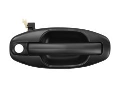 POIGNÉE DE PORTE EXTERIEURE HYUNDAI SANTA FE 2000-2006 NOIRE / AVEC TROU BARILLET / AVANT DROITE