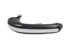 POIGNÉE DE PORTE EXTERIEURE HYUNDAI SANTA FE 2006-2009 AVEC APPRET / BORD CHROMÉ / PORTE ARRIÈRE