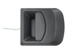 POIGNÉE DE PORTE EXTERIEURE IVECO DAILY 1999-2006 NOIRE / AVANT DROITE