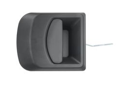 POIGNÉE DE PORTE EXTERIEURE IVECO DAILY 1999-2006 NOIRE / AVANT GAUCHE