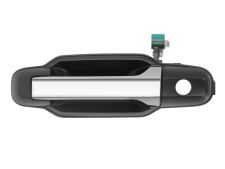 POIGNÉE DE PORTE EXTÉRIEURE KIA SORENTO 2002-2006 CHROMÉE / AVEC TROU BARILLET / AVANT GAUCHE