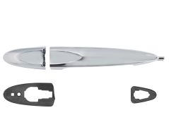 POIGNÉE DE PORTE EXTERIEURE LANCIA YPSILON 2003-2006 ARGENT / AVANT DROITE