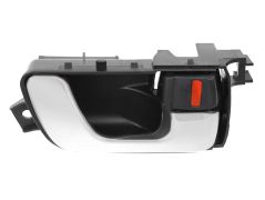 POIGNÉE DE PORTE INTERIEURE MITSUBISHI MONTERO 2003-2007 BOUTON DE FERMETURE NOIRE / AVANT DROITE