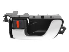 POIGNÉE DE PORTE INTERIEURE MITSUBISHI MONTERO 2003-2007 BOUTON DE FERMETURE NOIRE / AVANT GAUCHE