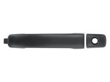 POIGNÉE DE PORTE EXTERIEURE NISSAN QASHQAI 2007-2010 NOIRE LISSE / AVEC TROU BARILLET / AVANT GAUCHE