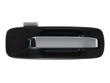 POIGNÉE DE PORTE EXTERIEURE NISSAN X-TRAIL 2001-2004 NOIRE / POIGNÉE CHROMÉE / ARRIÈRE DROITE