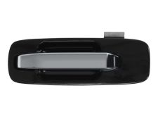 POIGNÉE DE PORTE EXTERIEURE NISSAN X-TRAIL 2001-2004 NOIRE / POIGNÉE CHROMÉE / ARRIÈRE GAUCHE