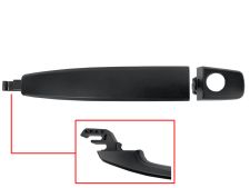POIGNÉE DE PORTE EXTERIEURE OPEL ZAFIRA C TOURER 2011-2016 AVEC APPRET / AVEC TROU BARILLET / AVANT GAUCHE
