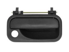 POIGNÉE DE PORTE EXTERIEURE OPEL CORSA B 1993-2000 NOIRE / AVEC TROU BARILLET / AVANT DROITE