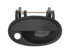 POIGNÉE DE PORTE EXTERIEURE OPEL COMBO 2000-2012 NOIRE / AVEC TROU BARILLET / AVANT DROITE