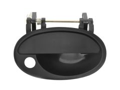 POIGNÉE DE PORTE EXTERIEURE OPEL MERIVA 2003-2006 NOIRE / AVEC TROU BARILLET / AVANT DROITE