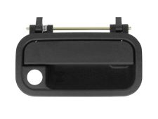POIGNÉE DE PORTE EXTERIEURE OPEL TIGRA 1994-2004 NOIRE / AVEC TROU BARILLET / AVANT DROITE