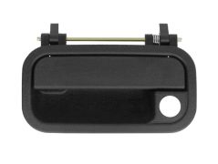 POIGNÉE DE PORTE EXTERIEURE OPEL VECTRA A 1988-1992 NOIRE / AVEC TROU BARILLET / AVANT GAUCHE