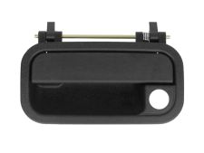 POIGNÉE DE PORTE EXTERIEURE OPEL TIGRA 1994-2004 NOIRE / AVEC TROU BARILLET / AVANT GAUCHE