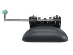 POIGNÉE DE PORTE EXTERIEURE PEUGEOT 206 1998-2008 NOIRE LISSE / AVANT DROITE