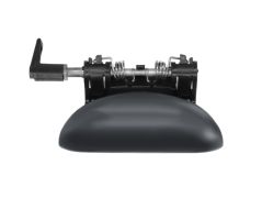 POIGNÉE DE PORTE EXTERIEURE PEUGEOT 206 1998-2008 NOIRE LISSE / ARRIÈRE DROITE