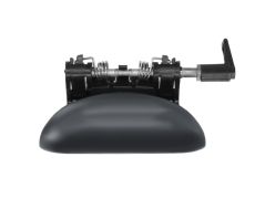 POIGNÉE DE PORTE EXTERIEURE PEUGEOT 206 1998-2008 NOIRE LISSE / ARRIÈRE GAUCHE