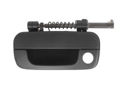 POIGNÉE DE PORTE EXTERIEURE CITROEN BERLINGO 1996-2003 NOIRE / AVEC TROU BARILLET / 1 PORTE ARRIÈRE