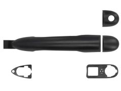 POIGNÉE DE PORTE EXTERIEURE RENAULT CLIO 2005-2009 NOIRE / AVANT GAUCHE