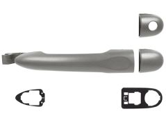 POIGNÉE DE PORTE EXTERIEURE RENAULT CLIO 2013-2016 ARGENT / AVANT GAUCHE