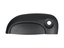 POIGNÉE DE PORTE EXTERIEURE NISSAN KUBISTAR 2003-2008 NOIRE / AVEC TROU BARILLET / AVANT GAUCHE