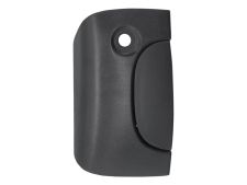 POIGNÉE DE PORTE EXTERIEURE NISSAN KUBISTAR 2003-2008 NOIRE / AVEC TROU BARILLET / 2 PORTES ARRIÈRES