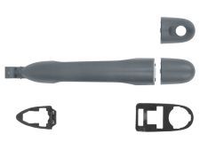 POIGNÉE DE PORTE EXTERIEURE RENAULT KANGOO 2007-2013 AVEC APPRET / AVANT GAUCHE