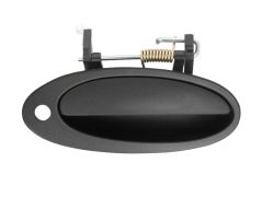 POIGNÉE DE PORTE EXTERIEURE RENAULT LAGUNA 1994-1998 NOIRE / AVEC TROU BARILLET / AVANT DROITE