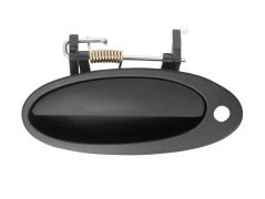 POIGNÉE DE PORTE EXTERIEURE RENAULT LAGUNA 1994-1998 NOIRE / AVEC TROU BARILLET / AVANT GAUCHE