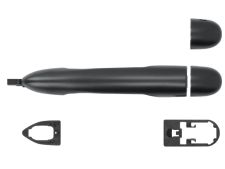 POIGNÉE DE PORTE EXTERIEURE RENAULT MEGANE 2002-2006 NOIRE AVANT GAUCHE