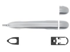 POIGNÉE DE PORTE EXTERIEURE RENAULT MEGANE 2002-2006 ARGENT AVANT GAUCHE
