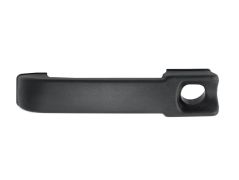 POIGNÉE DE PORTE EXTERIEURE RENAULT TRAFIC 1990-2001 NOIRE / AVEC TROU BARILLET / AVANT GAUCHE