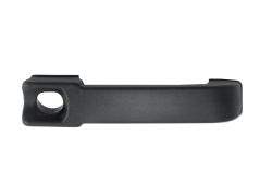 POIGNÉE DE PORTE EXTERIEURE RENAULT TRAFIC 1990-2001 NOIRE / AVEC TROU BARILLET / AVANT DROITE