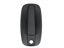 POIGNÉE DE PORTE EXTERIEURE NISSAN PRIMASTAR 2001-2007 NOIRE / AVEC TROU BARILLET / AVANT GAUCHE