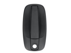 POIGNÉE DE PORTE EXTERIEURE NISSAN PRIMASTAR 2001-2007 NOIRE / AVEC TROU BARILLET / AVANT GAUCHE