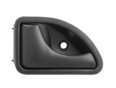 POIGNÉE DE PORTE INTERIEURE NISSAN KUBISTAR 2003-2008 NOIRE / 8MM / AVANT GAUCHE