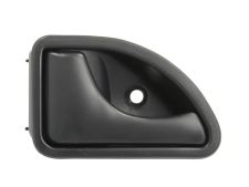 POIGNÉE DE PORTE INTERIEURE NISSAN KUBISTAR 2003-2008 NOIRE / 6MM / AVANT GAUCHE