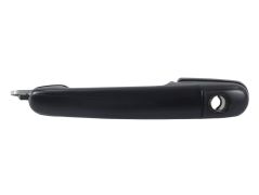 POIGNÉE DE PORTE EXTERIEURE VOLKSWAGEN SHARAN 1996-2000 NOIRE LISSE / AVEC TROU BARILLET / AVANT GAUCHE