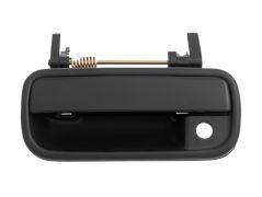 POIGNÉE DE PORTE EXTERIEURE TOYOTA HILUX 1998-2002 NOIRE / AVEC TROU BARILLET / AVANT GAUCHE