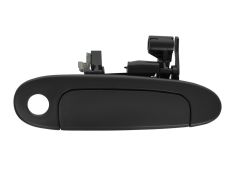 POIGNÉE DE PORTE EXTERIEURE TOYOTA YARIS 1998-2003 NOIRE / AVEC TROU BARILLET / AVANT DROITE