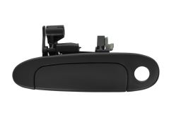 POIGNÉE DE PORTE EXTERIEURE TOYOTA YARIS 1998-2003 NOIRE / AVEC TROU BARILLET / AVANT GAUCHE