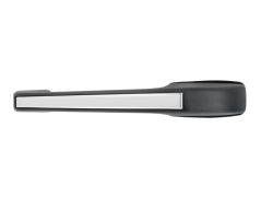 POIGNÉE DE PORTE EXTERIEURE VOLKSWAGEN POLO 1984-1990 NOIRE AVEC BORD CHROMÉ / ARRIÈRE GAUCHE