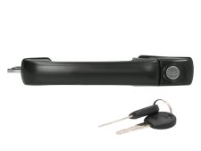 POIGNÉE DE PORTE EXTERIEURE VOLKSWAGEN GOLF III 1992-1997 NOIRE / AVEC BARILLET / AVANT GAUCHE