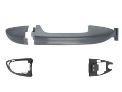 POIGNÉE DE PORTE EXTERIEURE VOLKSWAGEN PASSAT 2005-2010 AVEC APPRET / AVANT/ARRIÈRE DROITE