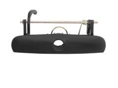 POIGNÉE DE PORTE EXTERIEURE VOLKSWAGEN POLO 2001-2005 NOIRE / AVEC TROU BARILLET / PORTE ARRIÈRE
