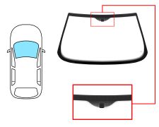 PARE-BRISE ALFA ROMEO 145 1994-2000 AVANT / VERT / AVEC BASE MIROIR