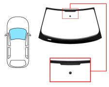 PARE-BRISE AUDI Q3 2011-2015 AVANT / VERT / AVEC BASE MIROIR / JOINTS PRÉMONTÉS