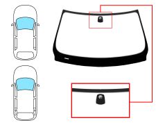 PARE-BRISE BMW SERIE 3 (E90-E91) 2005-2009 4 PORTES / BREAK / AVANT / VERT / AVEC BASE MIROIR